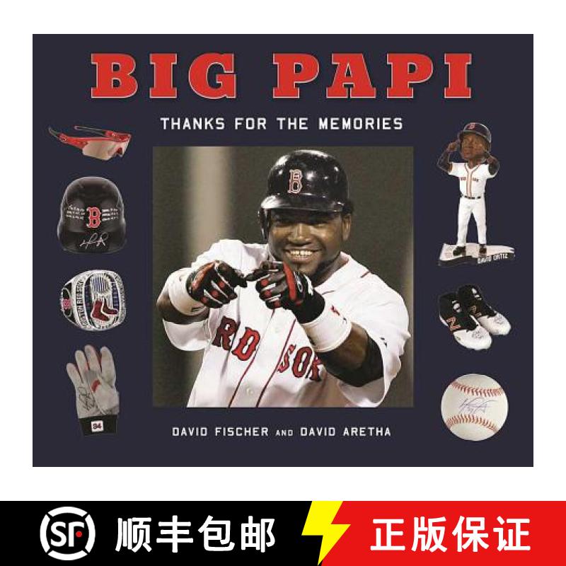 【3-4周达】Big Papi: David Ortiz, Thanks for the Memories [9781613219652]