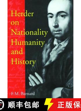 【3-4周达】Herder on Nationality, Humanity, and History: Volume 35 [9780773525696]