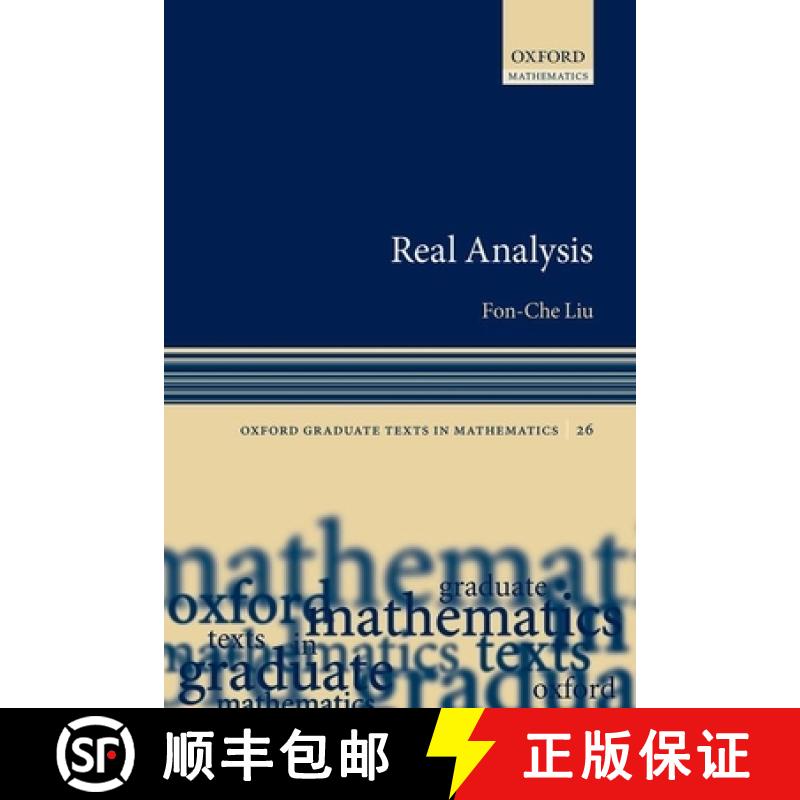 【3-4周达】Real Analysis [9780198790426]