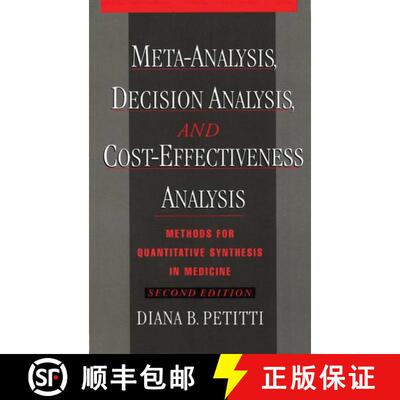 【3-4周达】Meta-Analysis, Decision Analysis, and Cost-Effectiveness Analysis: Methods for Quantitativ... [9780195133646]