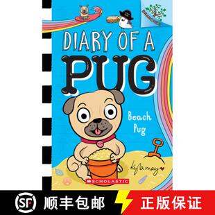 【3-4周达】Beach Pug: A Branches Book (Diary of a Pug #10): Volume 10 [9781338877601]