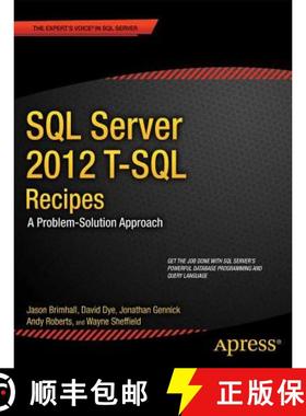 【3-4周达】SQL Server 2012 T-SQL Recipes : A Problem-Solution Approach (3rd ed.) [9781430242000]
