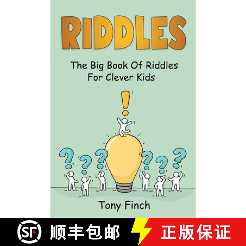 【2-3周达】Riddles: The big book of riddles for clever kids [9781761036118]