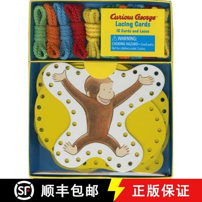 Curious George Lacing Cards [9781452127859]