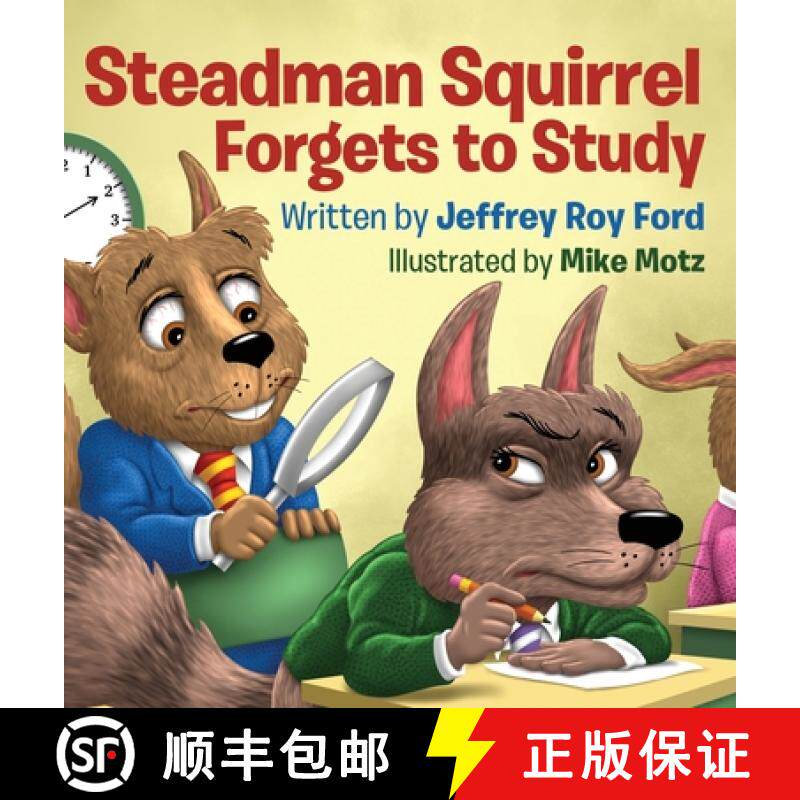 【3-4周达】Steadman Squirrel Forgets to Study [9798869067364]
