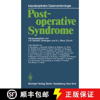 【3-4周达】Postoperative Syndrome [9783540091370]