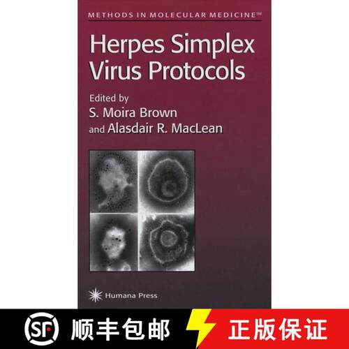 【3-4周达】精装 Herpes Simplex Virus Protocols [9780896033474]