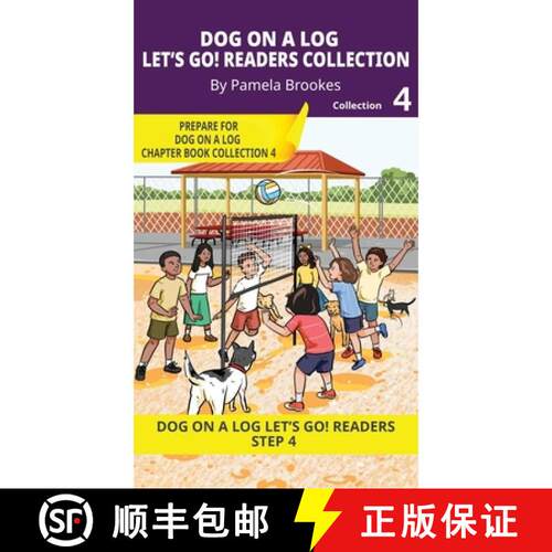 【3-4周达】精装 DOG ON A LOG Let's Go! Readers Collection 4: Short Decodable Books Prepare Students f... [9781648312236]