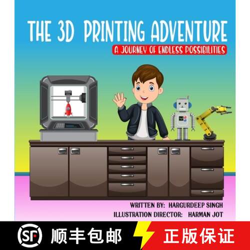 【3-4周达】The 3D Printing Adventure [9781738927319]