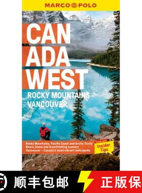【3-4周达】Canada West Marco Polo Pocket Travel Guide - with pull out map: Vancouver and the Rockies [9781914515934]