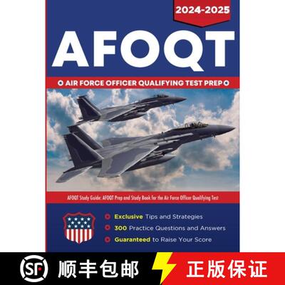 【3-4周达】AFOQT Study Guide: AFOQT Prep and Study Book for the Air Force Officer Qualifying Test [9781950159116]