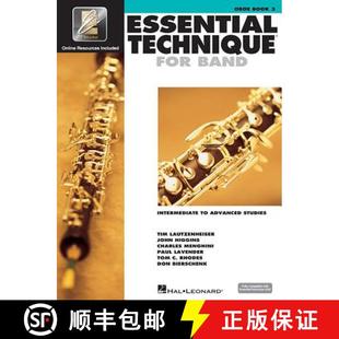 for 9780634043628 Essential Technique Advanced with Band Oboe 预订 Eei Studies Intermediate