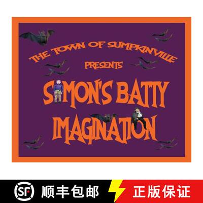 【3-4周达】Simon's Batty Imagination [9780999627136]