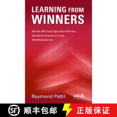 【3-4周达】精装 Learning From Winners: How the ARF Ogilvy Award Winners Use Market Research to Create... [9780805856538]