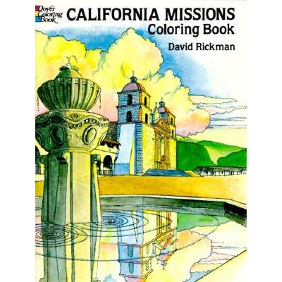 预订 California Missions Coloring Book [9780486273464]