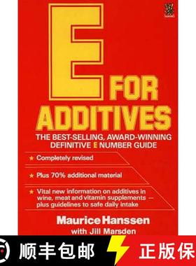 【3-4周达】E for Additives [9780722515624]