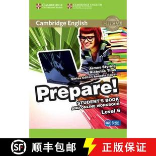 【3-4周达】Cambridge English Prepare! Level 6 Student's Book and Online Workbook: - Cambridge English... [9781107497979]