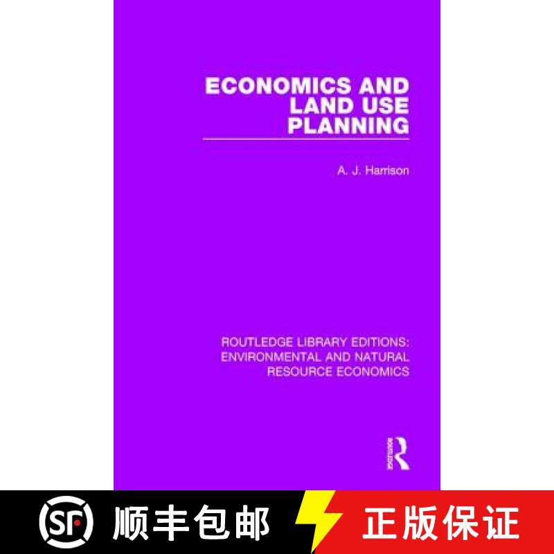 【3-4周达】ECON & LAND USE PLANNING (RLE, ENVI [9781138083806]