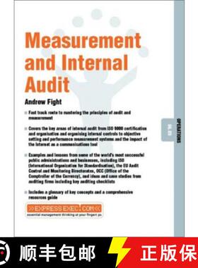 【3-4周达】Measurement & Internal Audit - Operations & Technology 06.09 [Wiley经管] [9781841124018]