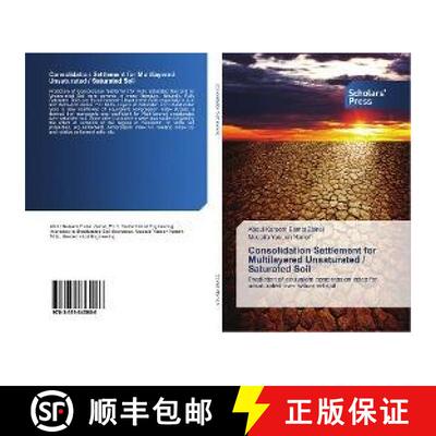 预订 Consolidation Settlement for Multilayered Unsaturated / Saturated Soil [9783659845086]