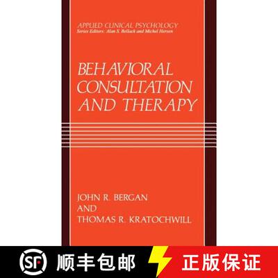 【3-4周达】Behavioral Consultation in Applied Settings : An Individual Guide [9780306433450]