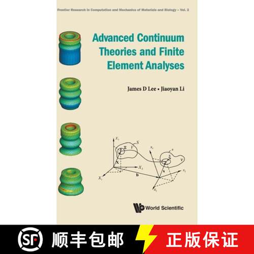 【3-4周达】精装 Advanced Continuum Theories and Finite Element Analyses [9789811201486]