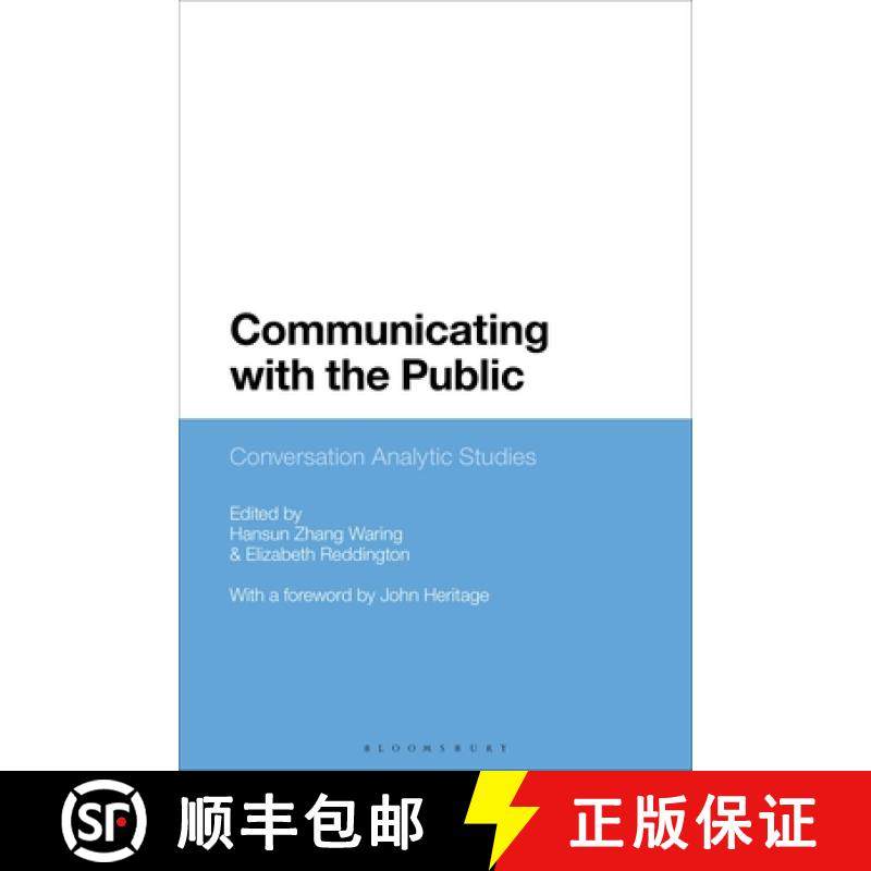 预订 Communicating with the Public: Conversation Analytic Studies [9781350098183]