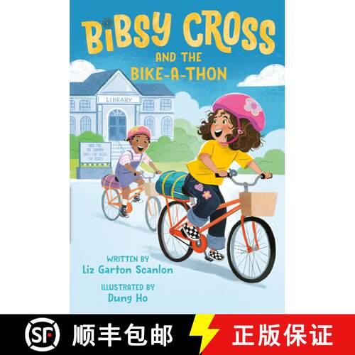 【3-4周达】精装 Bibsy Cross and the Bike-a-Thon [9780593644454]