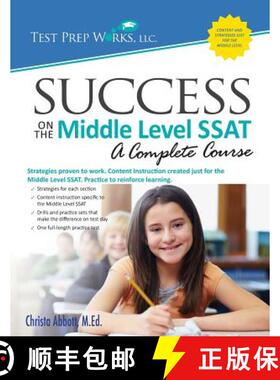 预订 Success on the Middle Level SSAT [9781680590005]