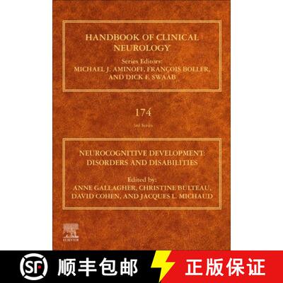 【3-4周达】精装 Neurocognitive Development: Disorders and Disabilities, Volume 174 [9780444641489]
