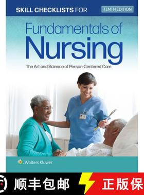 【3-4周达】Skill Checklists for Fundamentals of Nursing : The Art and Science of Person-Centered Care [9781975168193]