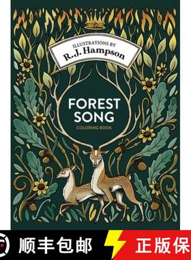 预订 Forest Song Coloring Book [9781922472229]