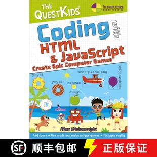 title Games Computer Epic ... The QuestKids 9781840789553 3周达 new Coding JavaScript with Create HTML