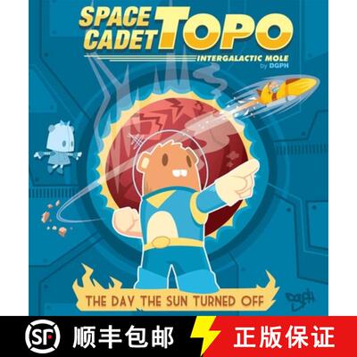 【3-4周达】精装 Space Cadet Topo : The Day the Sun Turned Off [9781597020220]