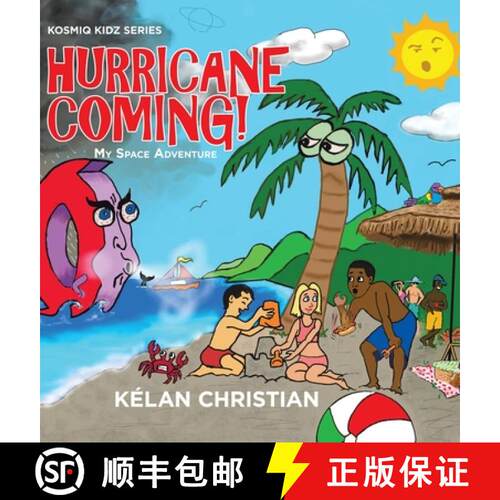 【3-4周达】精装 Hurricane Coming!: My Space Adventure [9781779415592]