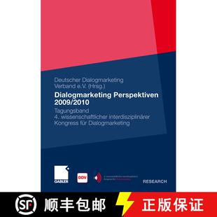 【3-4周达】Dialogmarketing Perspektiven 2009/2010 [9783834922809]