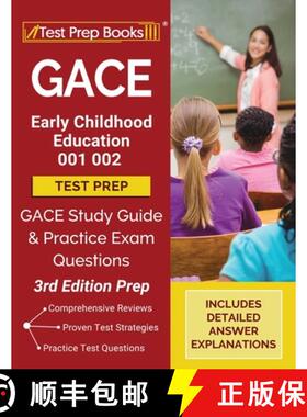 【3-4周达】GACE Early Childhood Education 001 002 Test Prep: GACE Study Guide and Practice Exam Quest... [9781628458381]