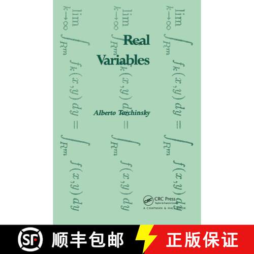 【3-4周达】精装 Real Variables [9780367091354]