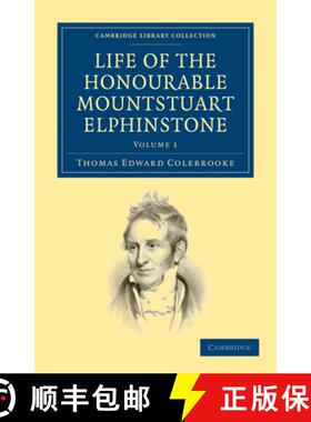 【3-4周达】Life of the Honourable Mountstuart Elphinstone [9781108097222]