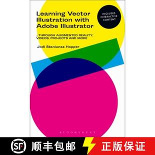 Vector Adobe Learning videos 9781350047891 reality Illustration 4周达 ...through Illustrator with ... augmented