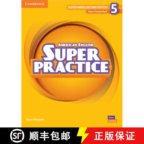 【3-4周达】Super Minds Level 5 Super Practice Book American English [9781108827256]