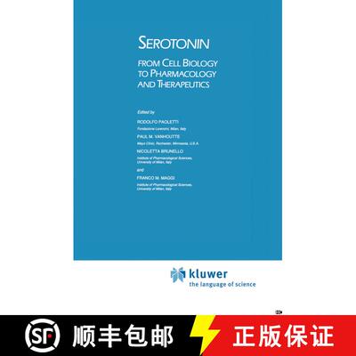 【3-4周达】精装 Serotonin : From Cell Biology to Pharmacology and Therapeutics [9780792305316]
