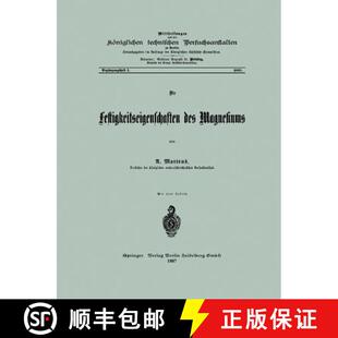 Die 4周达 Festigkeitseigenschaften Des 9783662408070 Magnesiums