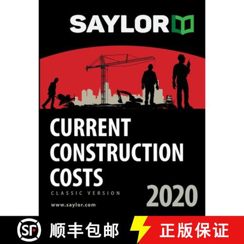 【3-4周达】Saylor Current Construction Costs 2020 [9781631240133]