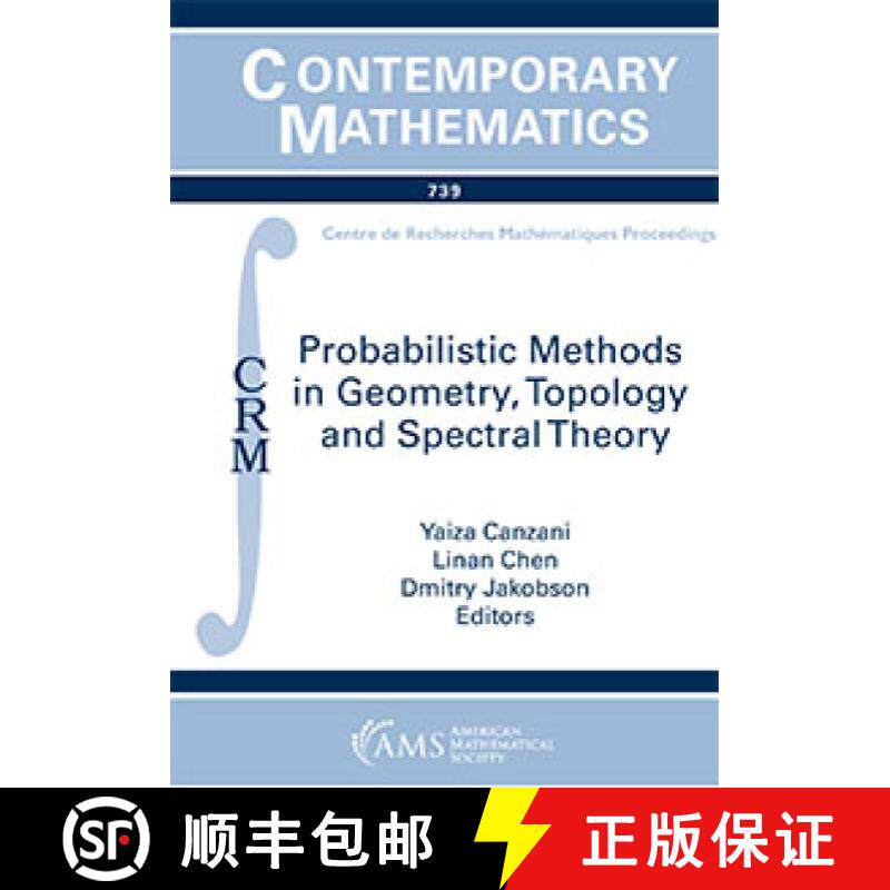 【3-4周达】Probabilistic Methods in Geometry, Topology and Spectral Theory [9781470441456]