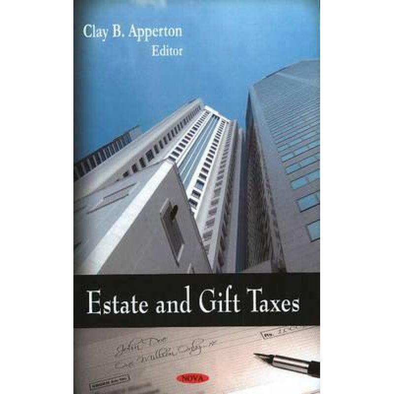 预订 estate and gift taxes [9781606921296]