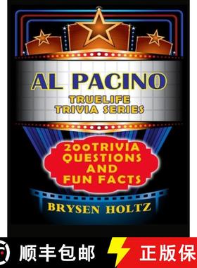 【3-4周达】Truelife Trivia Al Pacino: 200 Trivia Questions and Fun Facts [9798887009933]