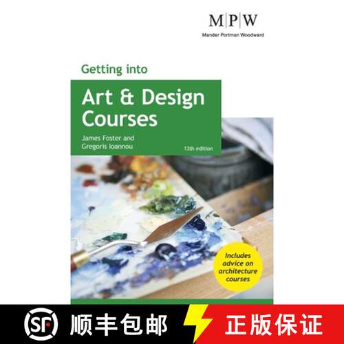 【3-4周达】Getting into Art and Design Courses [9781911724001]