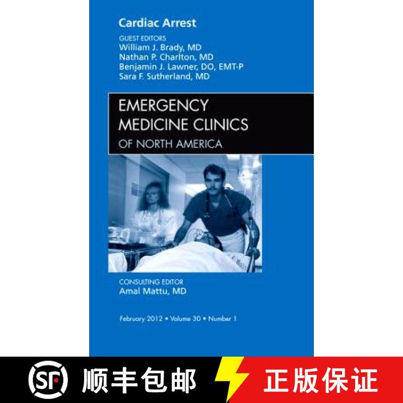 【3-4周达】Cardiac Arrest, an Issue of Emergency Medicine Clinics: Volume 30-1 [9781455738540]