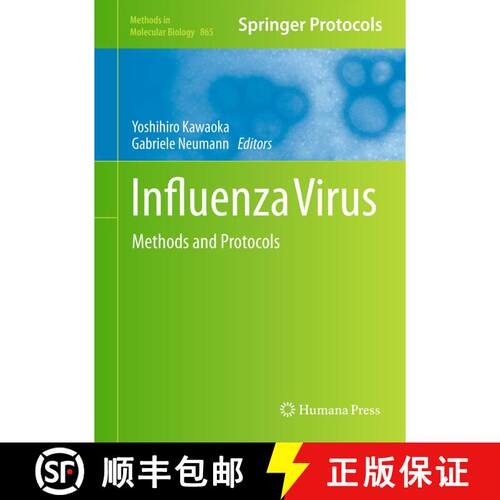 【3-4周达】精装 Influenza Virus : Methods and Protocols [9781617796203]